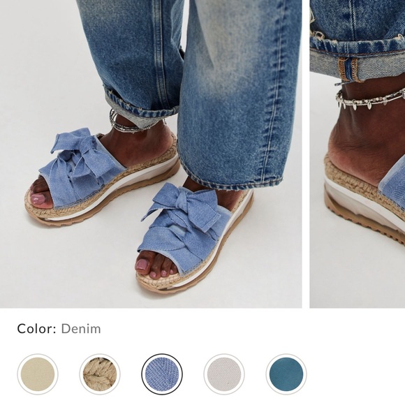 Free People | Shoes | Free People Chapmin Sport Sandals Denim